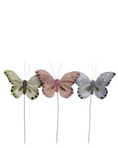 FJÄRILSTICKS MIX B10CM